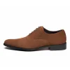  Mens Quality Suede Leather Dress Shoes