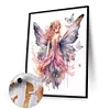 Butterfly Girl-Paint by Numbers Acrylic Paintingg 50*60CM(Watercolor)