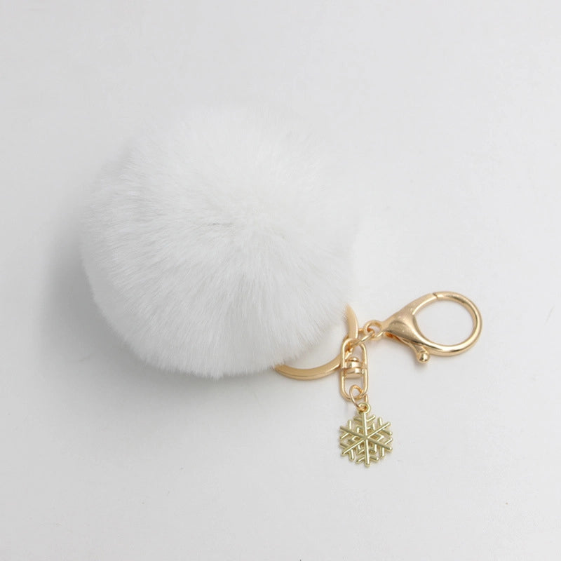 Plush Round Bag Charms