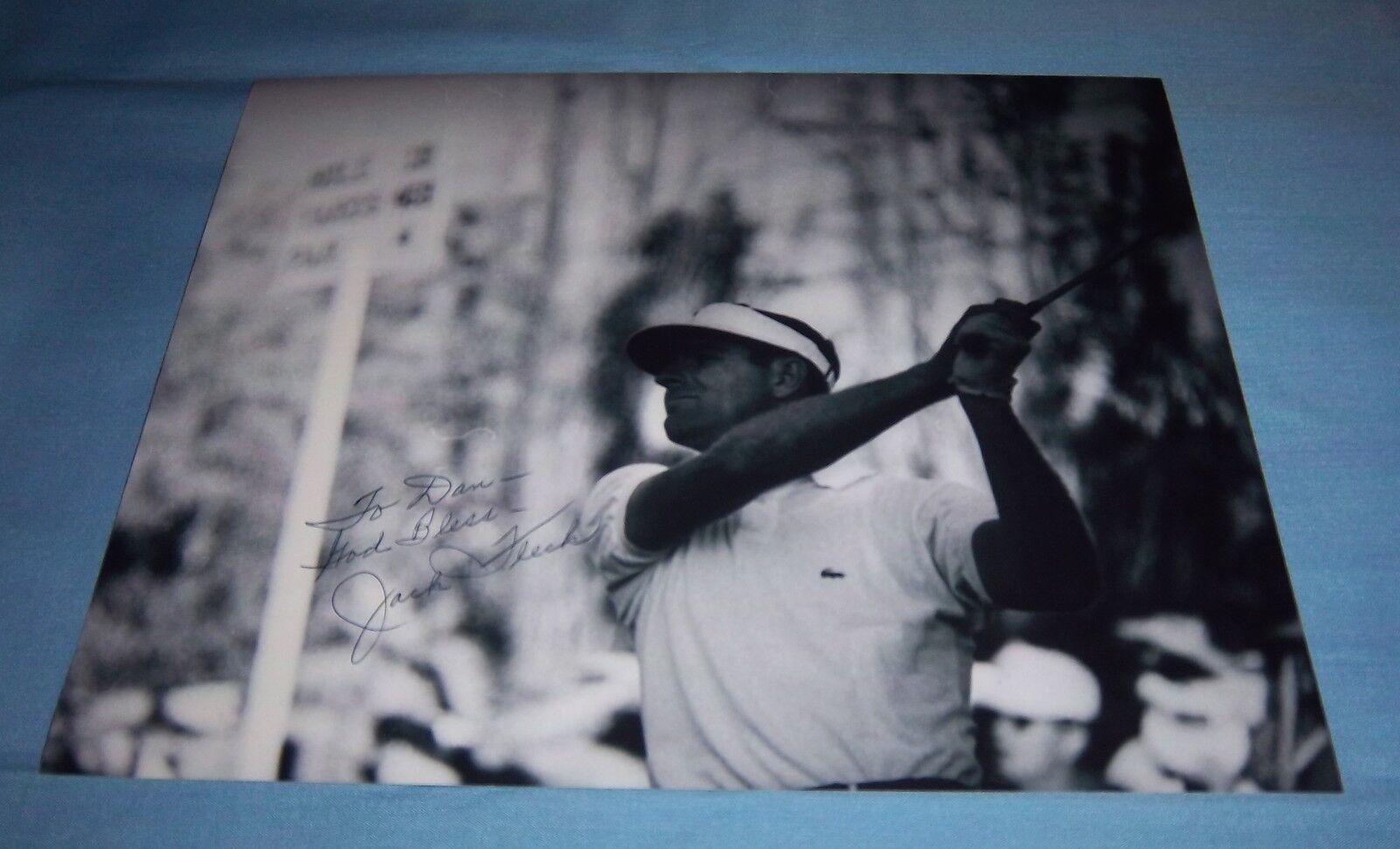 Jack Fleck Golf PGA Signed Autographed 8x10 Photo Poster painting 1955 US Open Champ B