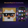 Divoom TimeBox Evo - Pixel Art Bluetooth Speaker, 16x16 LED Display - APP Control - Cool Animation Frame, Desktop Alarm Clock