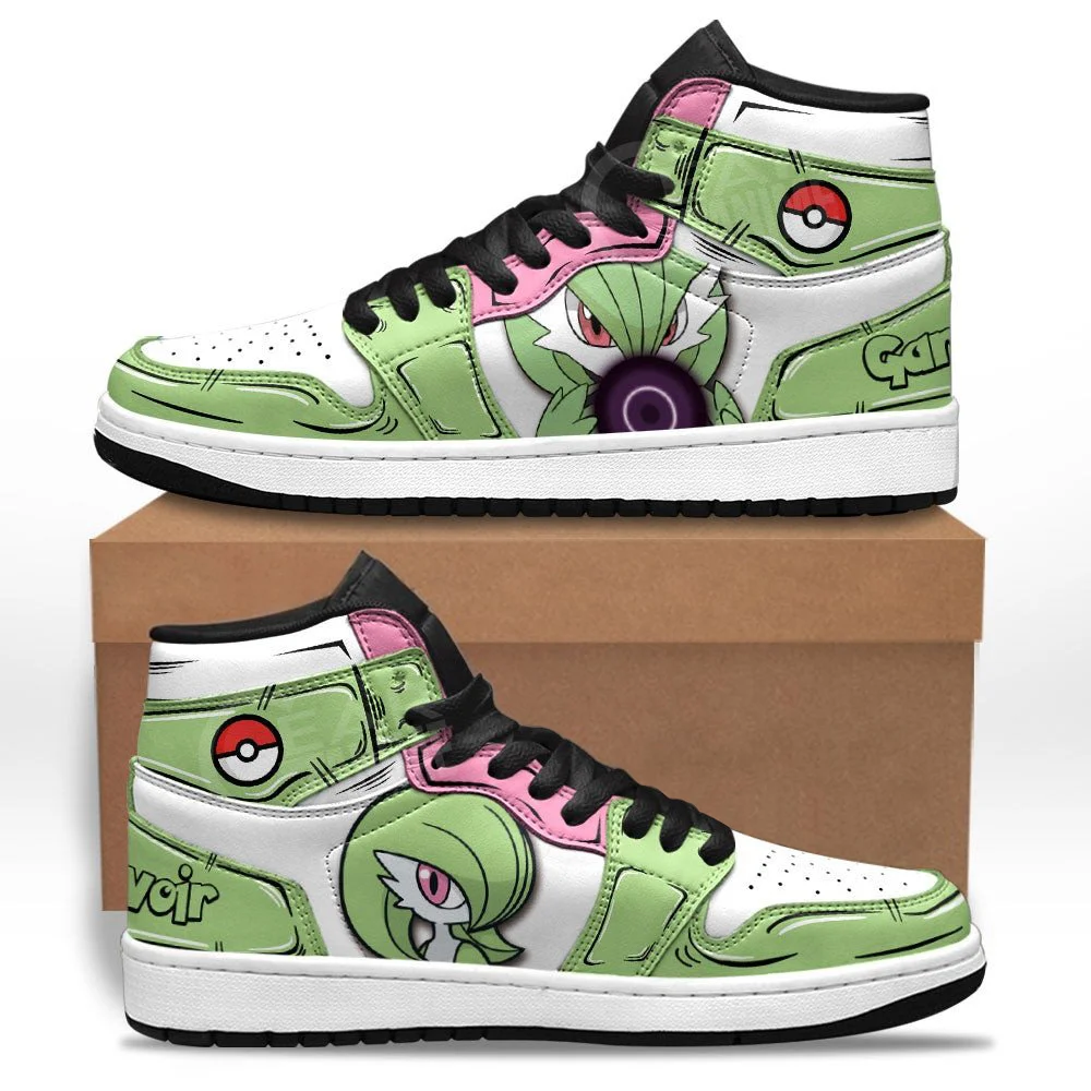 Kingofallstore - Anime Shoes Gardevoir Sneakers Custom Pokemon Anime Shoes