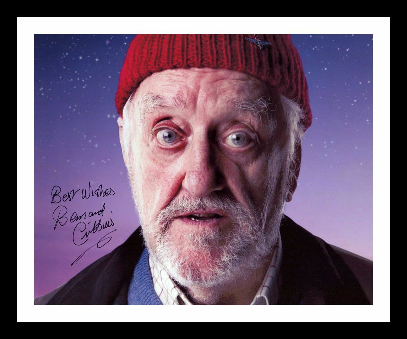 Bernard Cribbins Autographed Signed & Framed Photo Poster painting