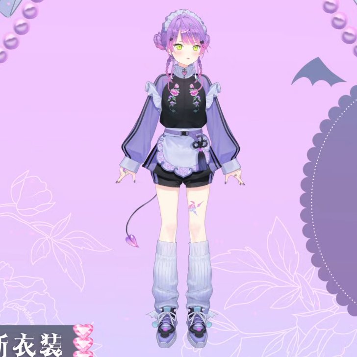 [Deposit Poll] Wetrose Hololive JP Tokoyami Towa Jersey Sports Maid Cosplay Costume常闇トワメイド風ジャージ衣装コスプレ