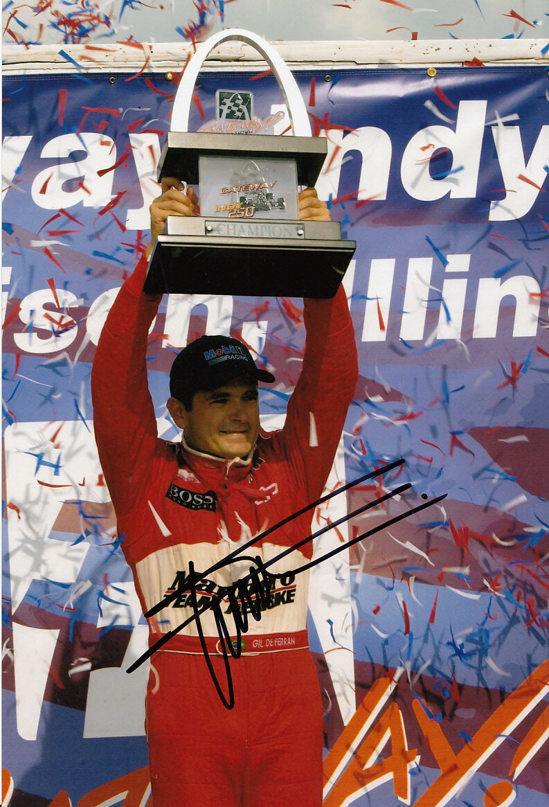 Gil de Ferran Hand Signed Indy 500 Photo Poster painting 12x8 4.