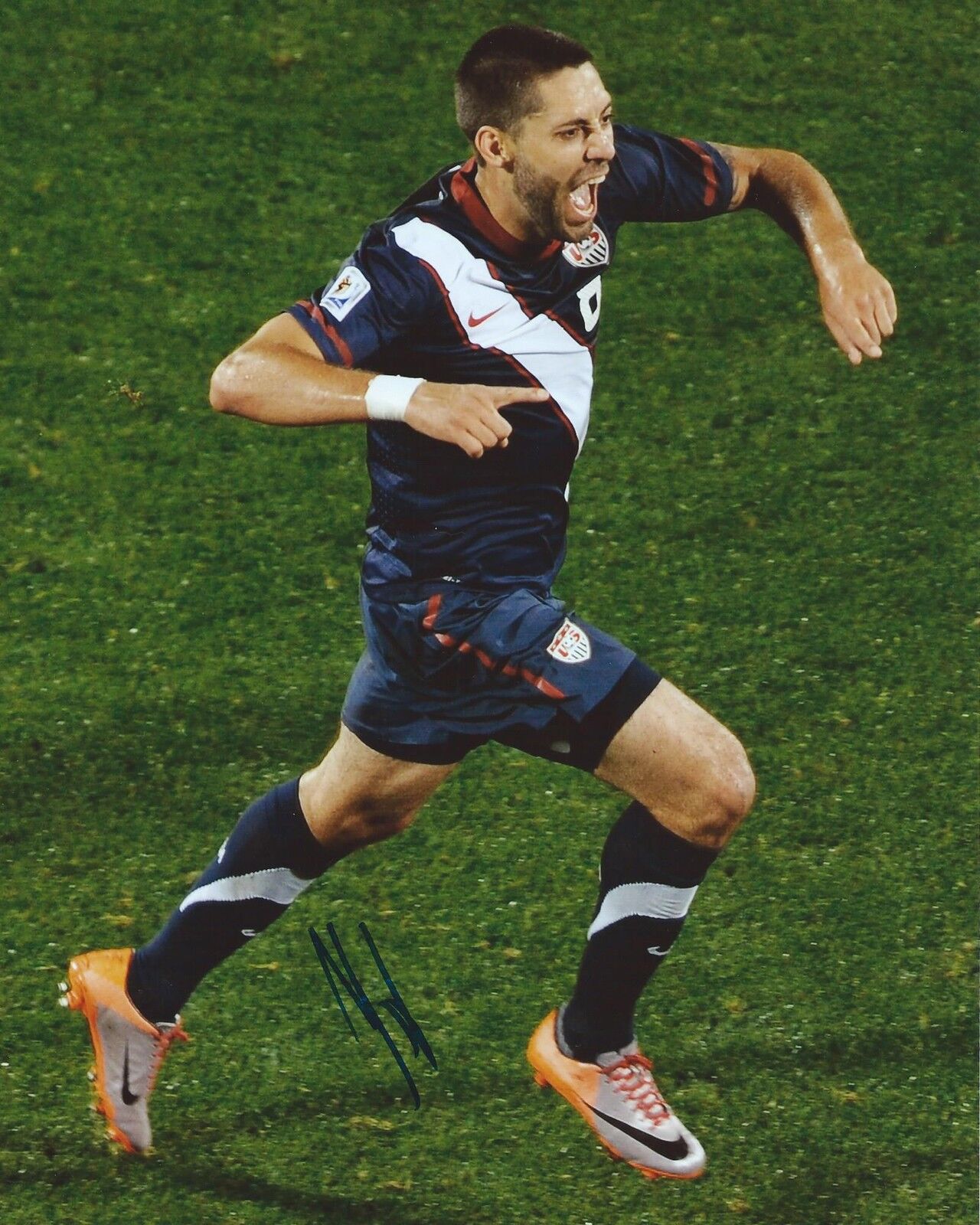 Clint Dempsey Signed 8×10 Photo Poster painting Team USA World Cup Autographed COA & Proof C