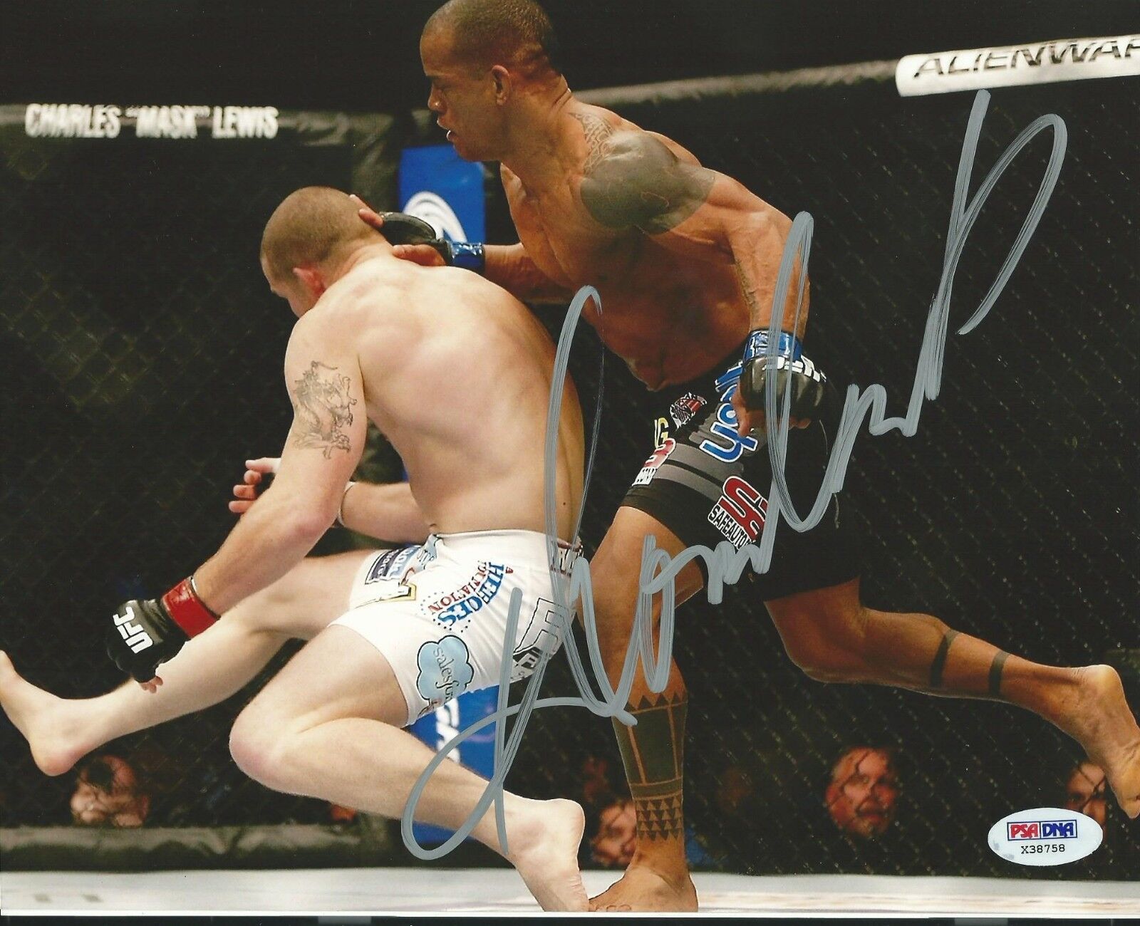 Hector Lombard Signed UFC 8x10 Photo Poster painting PSA/DNA COA Picture Autograph 171 166 149 4