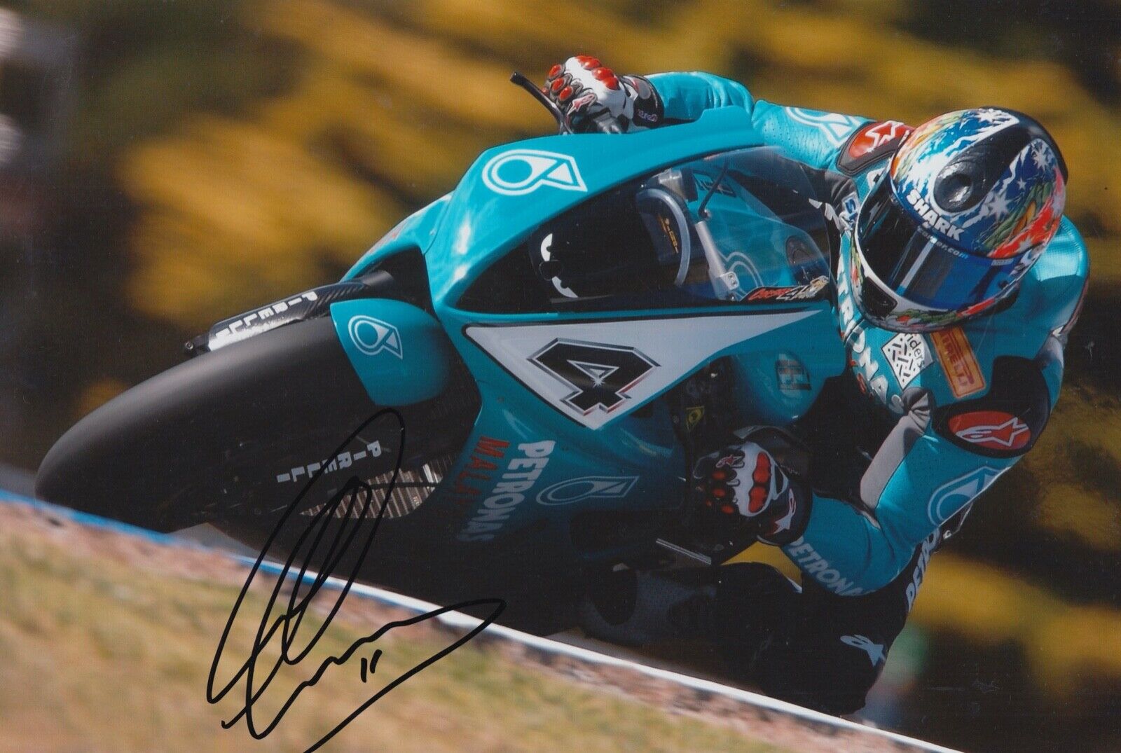 Troy Corser Hand Signed 12x8 Photo Poster painting - Superbikes Autograph - WSBK 2.