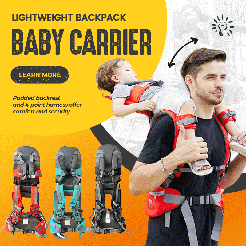 Lightweight Backpack Baby Carrier