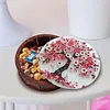 DIY Pink Flower Tree Diamond Painting Snack Box Kit Art Decor for Handmade Decor