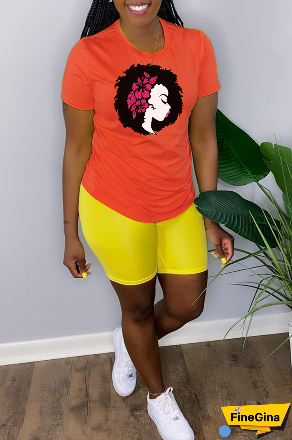 Black Casual Vintage Print Patchwork O Neck T-Shirts