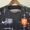 2022 Netherlands Training Wear Black Soccer Shirt love fball