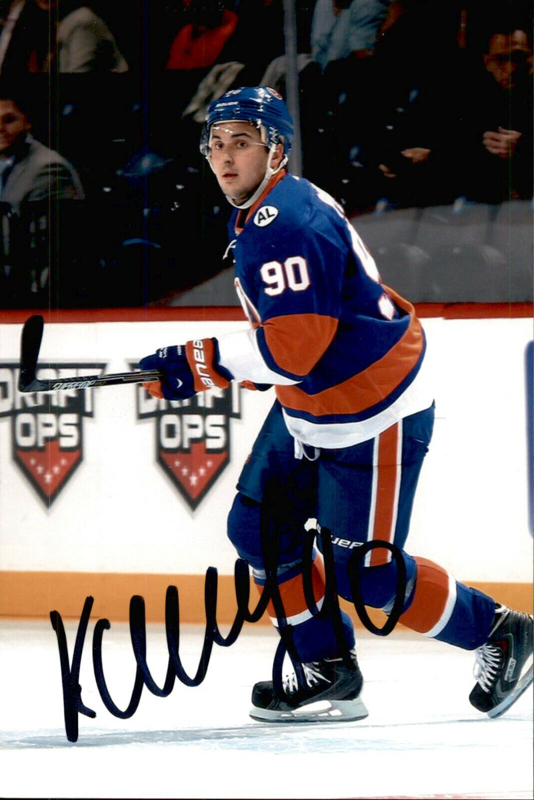 Kirill Petrov SIGNED 4x6 Photo Poster painting NEW YORK ISLANDERS / RUSSIA #3