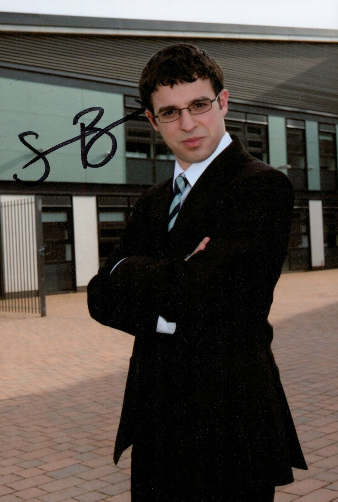 Simon Bird Hand Signed 6x4 Photo Poster painting The Inbetweeners Will TV comedy Autograph + COA