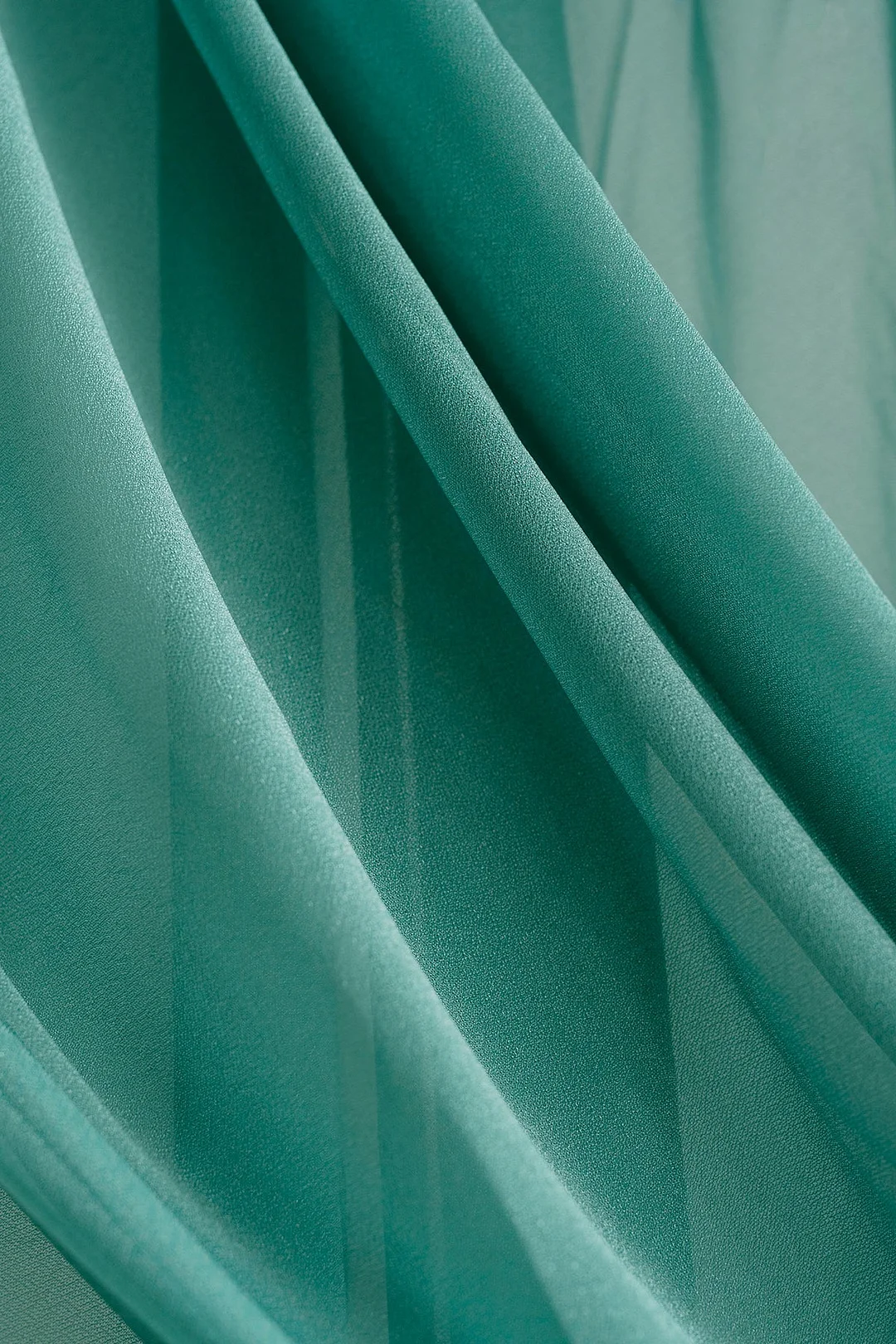 2 Panels Sheer Wedding Arch Draping 30" w x 32ft - 12 Colors