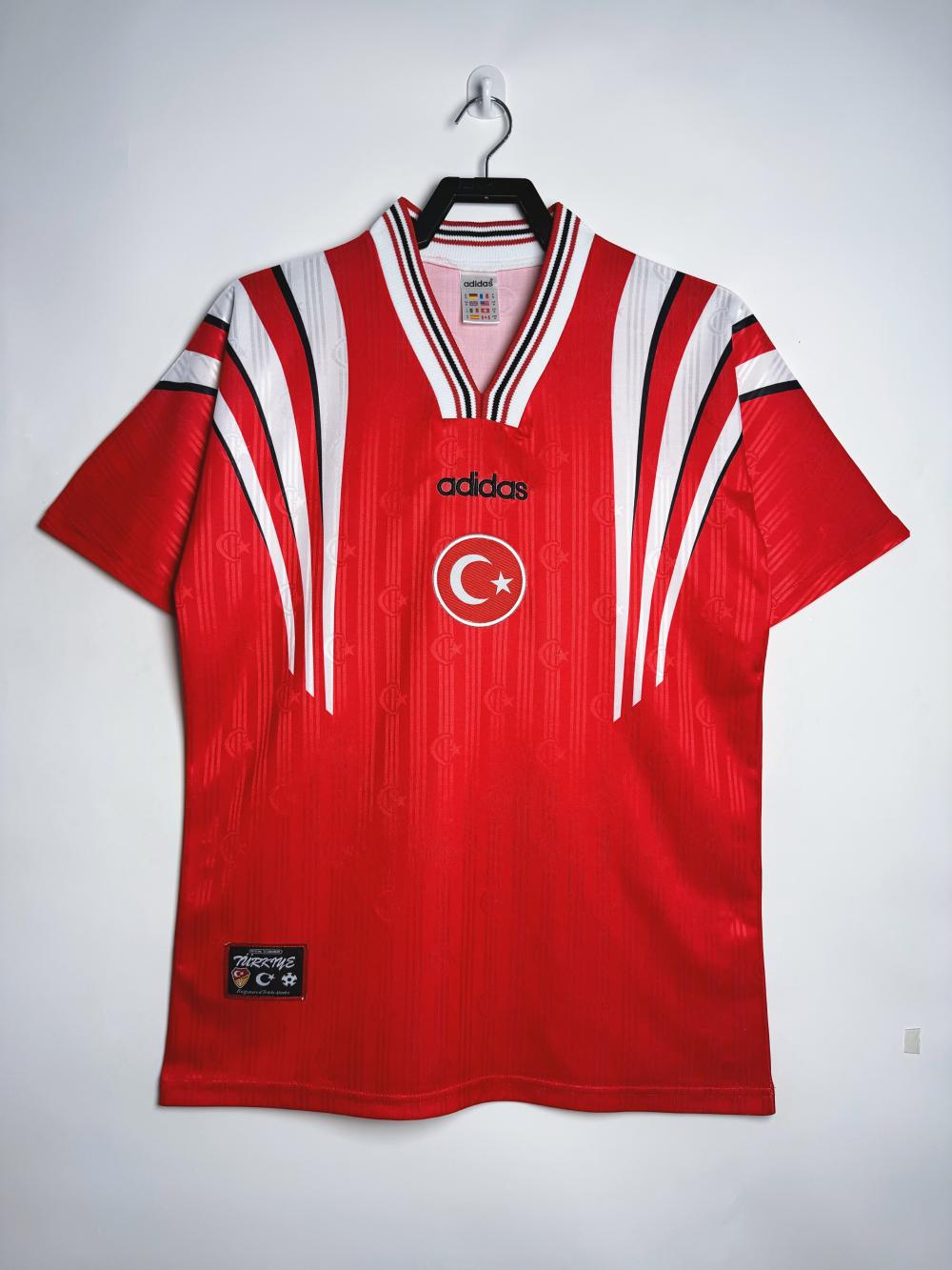 1996 Retro Turkey National Team Home Shirt