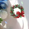 DIY Christmas Wreath Art Acylic Crystal Rhinestone Hanging Craft Kits