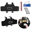 4-In-1 Car Seat Back Storage Bag with Tissue Cup Holder Hanging Hooks Organizer