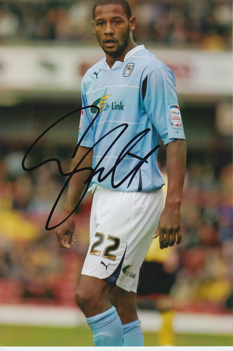 COVENTRY CITY HAND SIGNED CLIVE PLATT 6X4 Photo Poster painting 6.