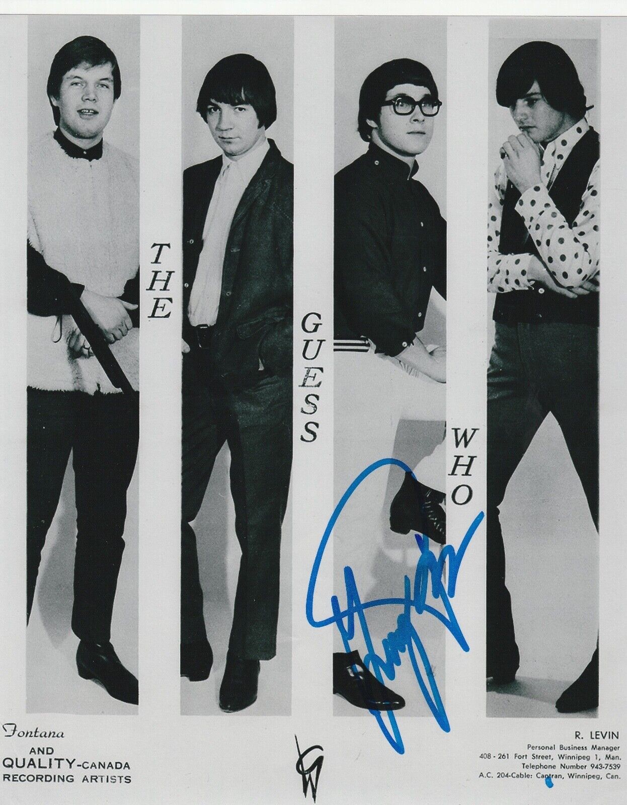 * GARRY PETERSON * signed autographed 8x10 Photo Poster painting * THE GUESS WHO DRUMMER * 13