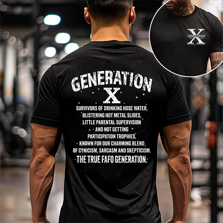 Custom Generation X FAFO T-shirt/Sweatshirt