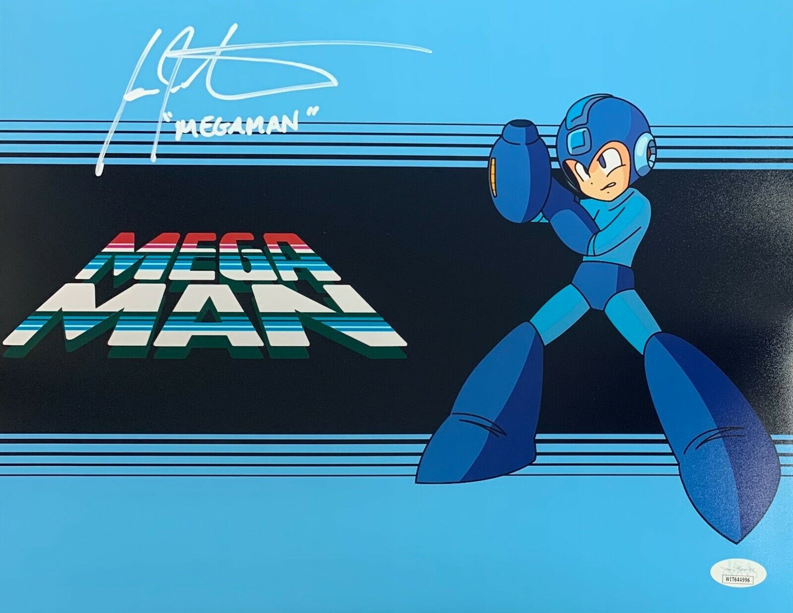 Ian James Corlett autographed signed inscribed 11x14 Photo Poster painting Mega Man JSA COA