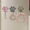 6Pcs Diamond Painting Hooks Spotted Dog Paw Diamond Art Craft Wall Hooks