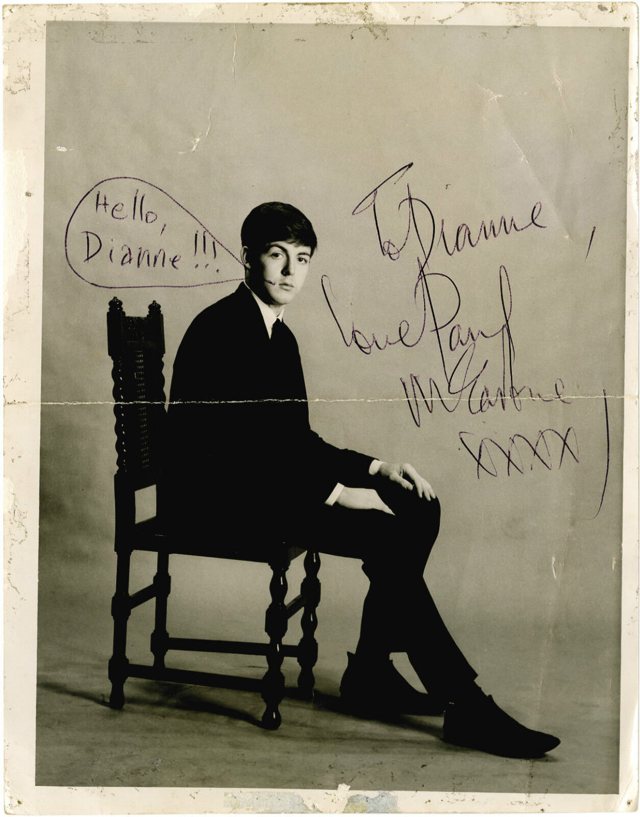 BEATLES - Paul McCartney Signed Photo Poster paintinggraph - Musician / Singer - preprint