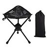 Portable Folding Tripod Stool 360 Rotating Camping Stool Foldable Tripod Chair