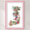 Xmas Stocking -16CT Stamped Cross Stitch Kit(30*44cm)