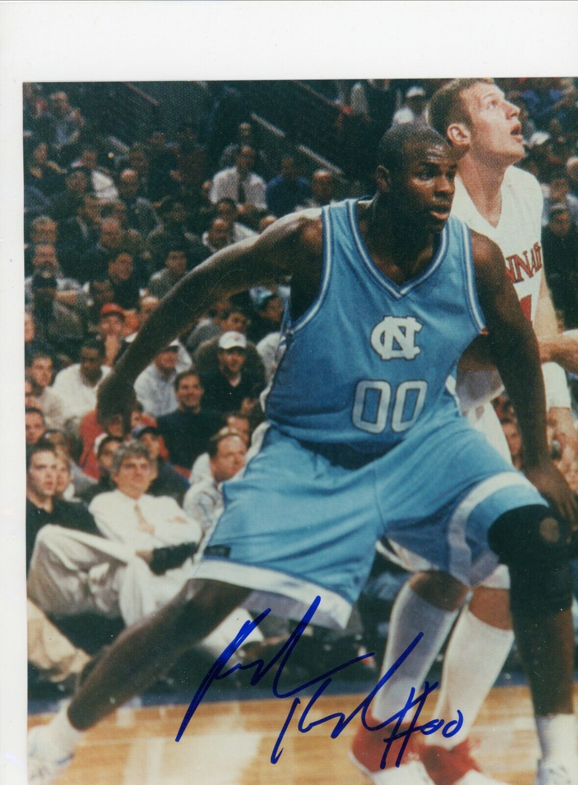 Brendan Haywood North Carolina Tar Heels Signed Autographed 8x10 Photo Poster painting COA