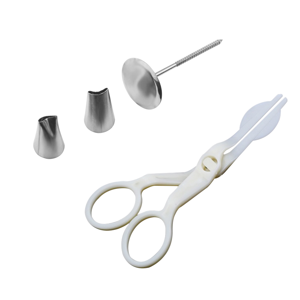 

Cake Piping Flower Scissors Pastry Decor Accessory Baking Needle Nails Sets, 501 Original
