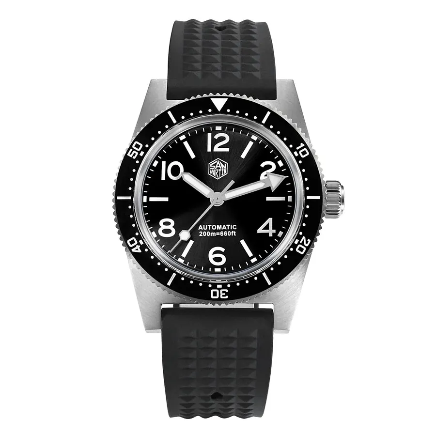 San Martin 37mm 62Mas Dive Watch with New Fly Adjustable Clasp