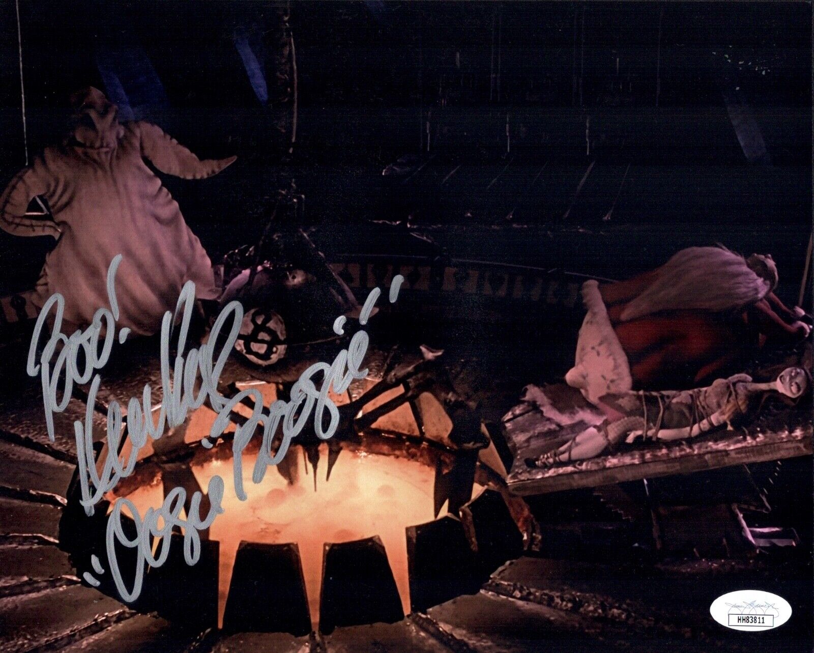 KEN PAGE Signed 8x10 Photo Poster painting NIGHTMARE BEFORE CHRISTMAS Autograph JSA COA Cert