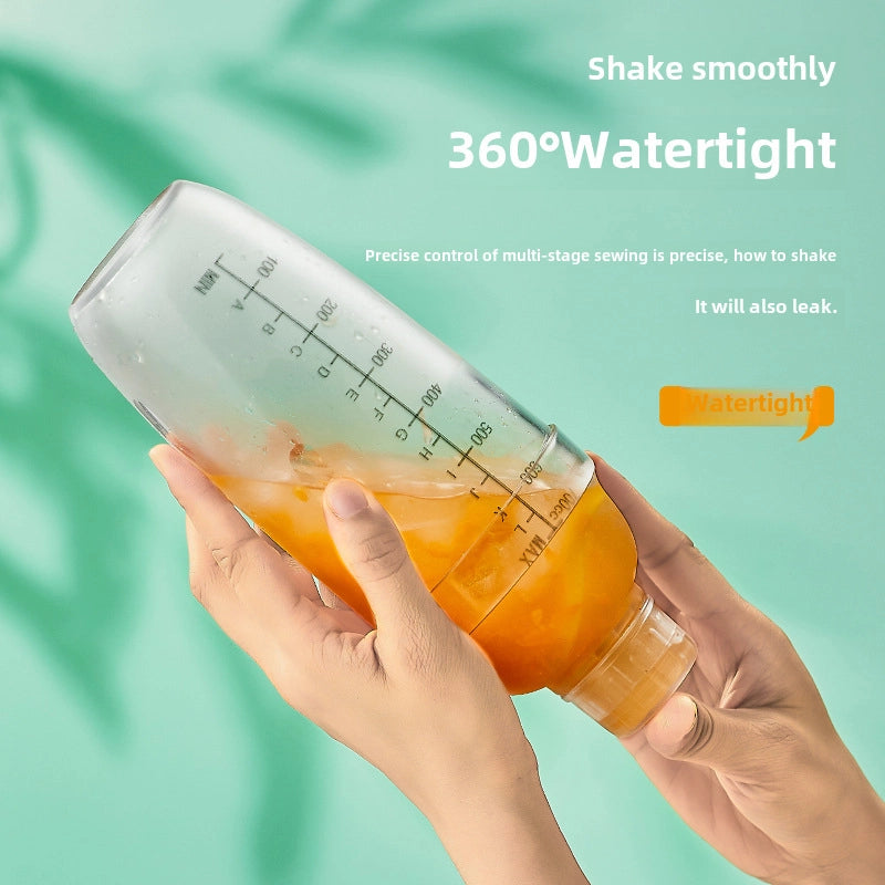 Schick Cup Hand Rocker Pot Shaker With Scale Milk Tea Shop Shake Cup Set Shake Milk Tea Tool Drink Tool