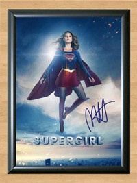 Superwoman Melissa Benoist Signed Autographed Photo Poster painting Poster Print Memorabilia A2 Size 16.5x23.4