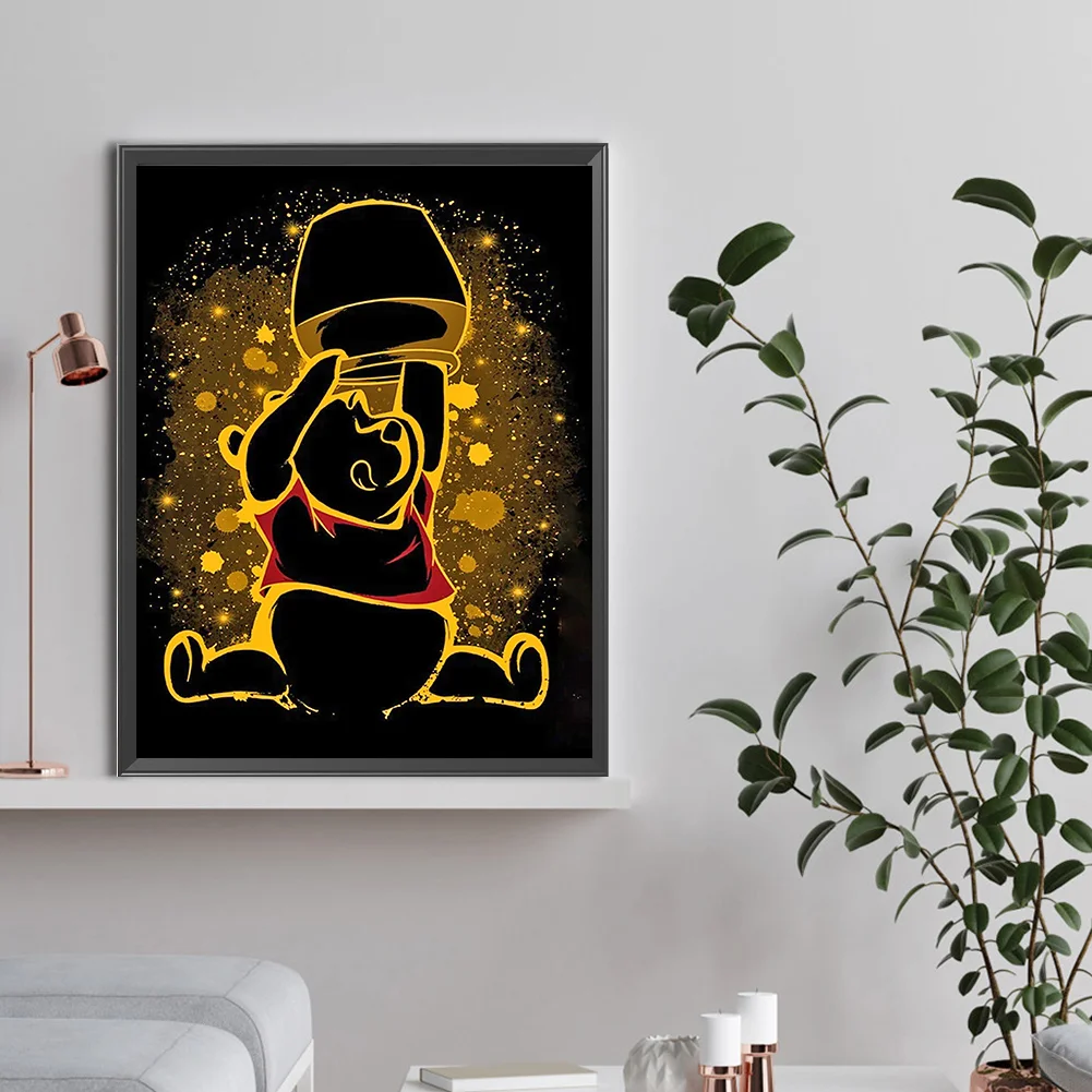 Diamond Painting - Full Round Drill - Winnie the Pooh(Canvas|30*40cm)