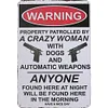 (Multi Style)Warning - Vintage Metal Signs - 20*30cm