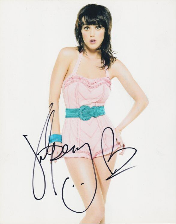 Katy Perry signed 8x10 Photo Poster painting in-person