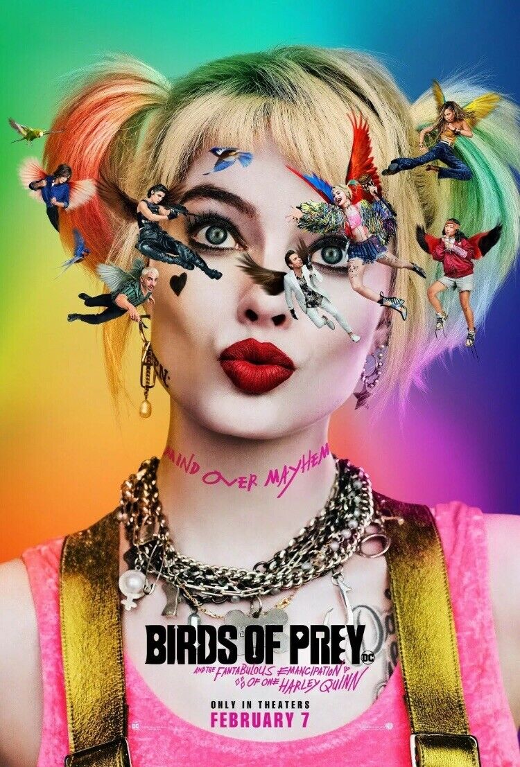 BIRDS OF PREY MOVIE POSTER (11X17