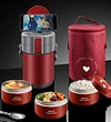 German 24-hour extra-long insulated lunch box 316L stainless steel multi-layer large-capacity rice bucket
