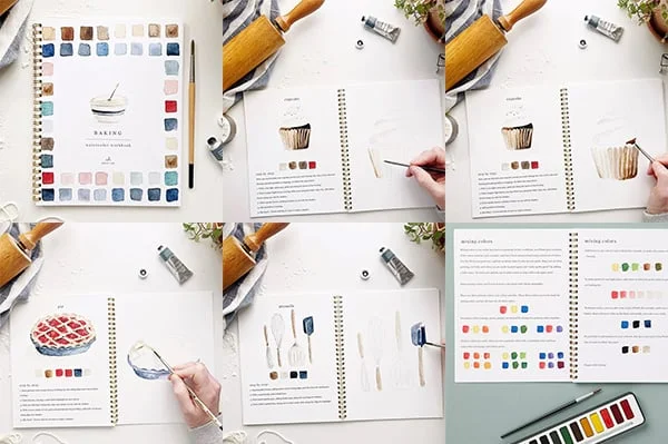 Emily Lex Watercolor Workbook