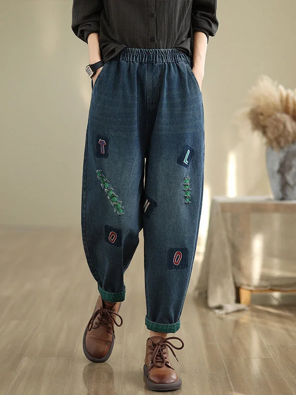 Women Half Sleeve V-neck Solid Color Dress