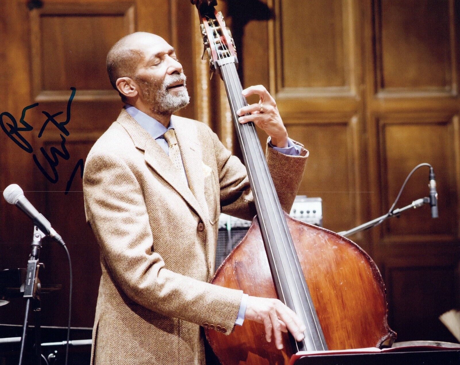 Ron Carter Signed Autographed 8x10 Photo Poster painting Jazz Bassist COA