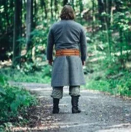 Men's Viking Embroidered Robe Top-inspireuse