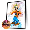 Aquarelle disney goofy-round drill diamond painting-30*40cm