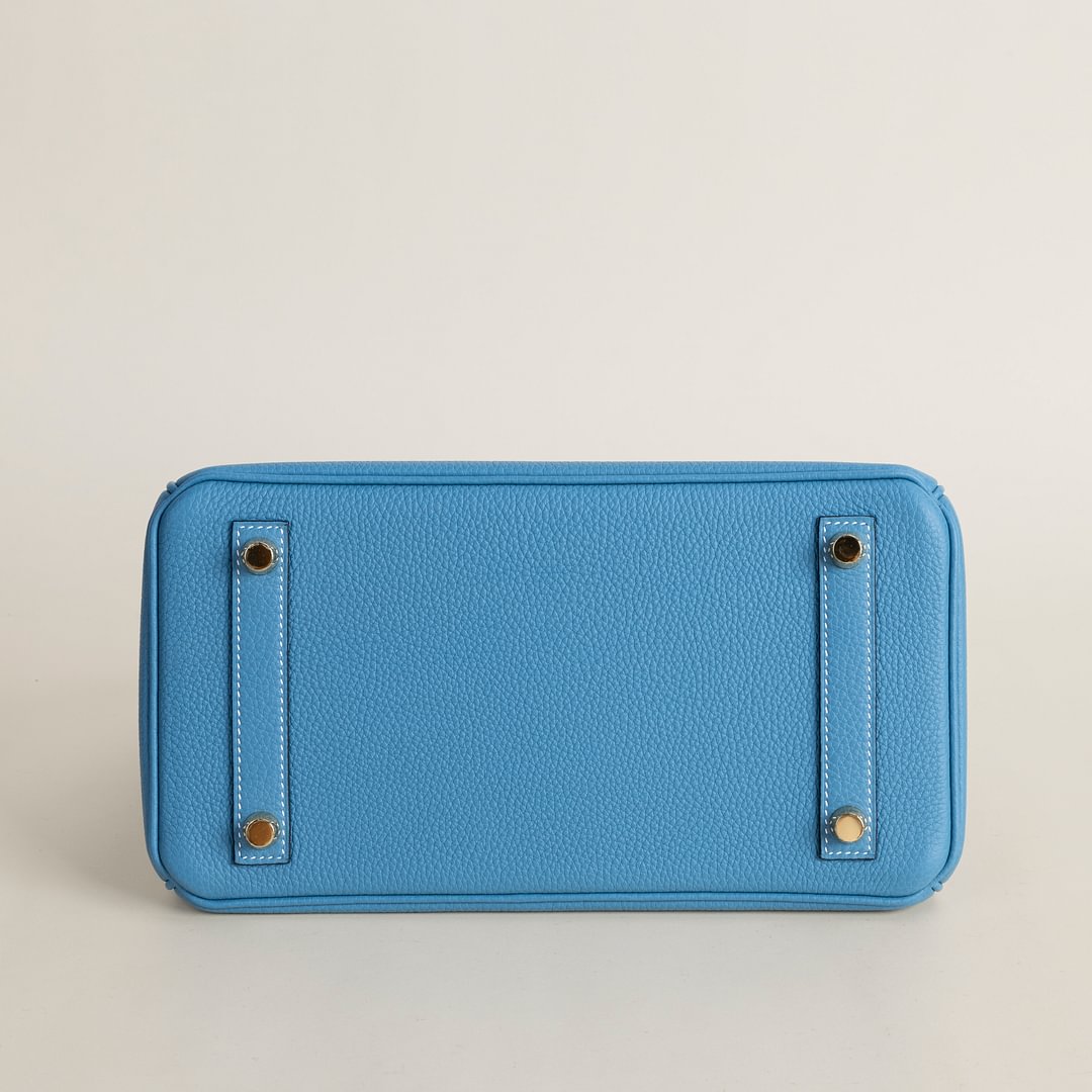 Birkin 25cm Togo 75 Blue Jean GHW