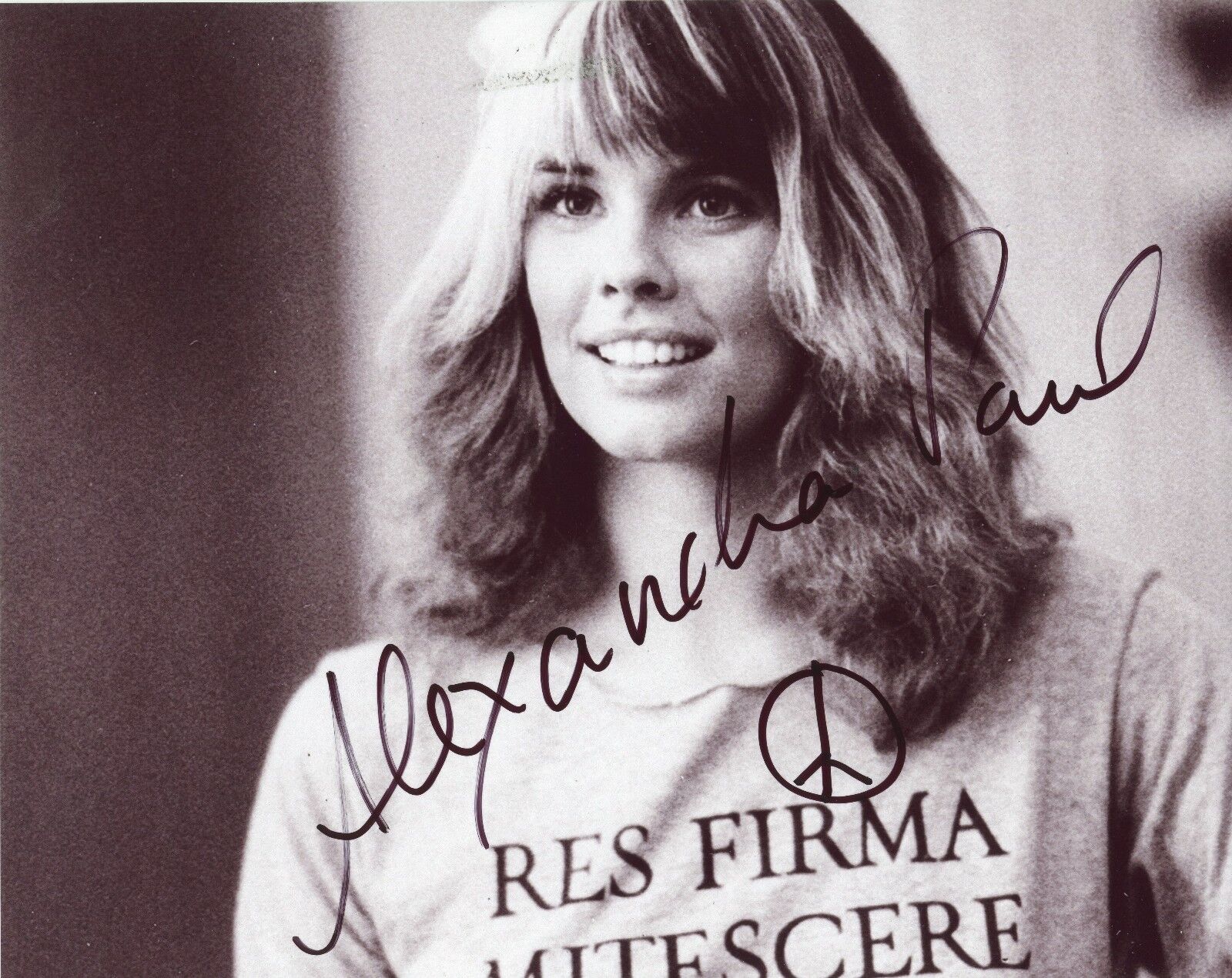 ALEXANDRA PAUL Authentic Hand-Signed CHRISTINE