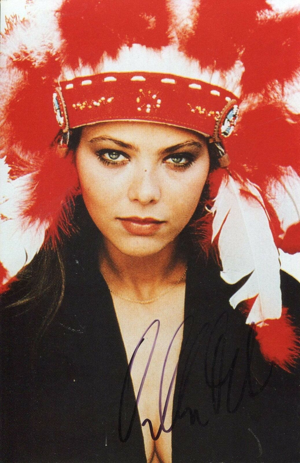 Ornella Muti ITALIAN ACTRESS autograph,signed Photo Poster painting