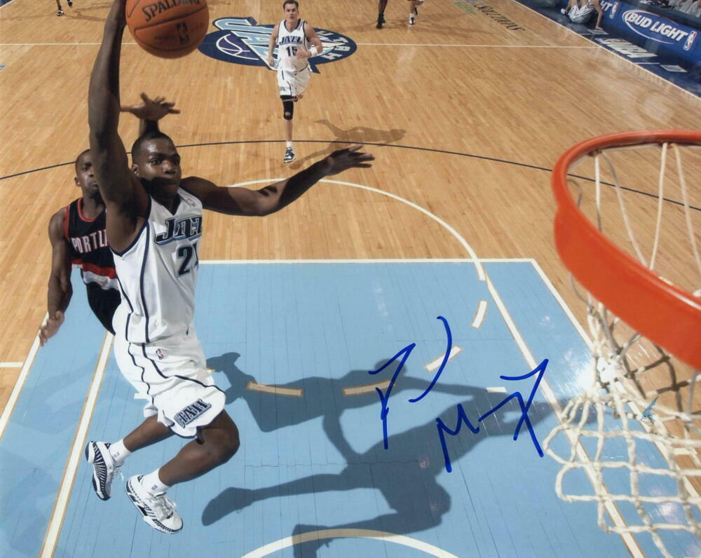 PAUL MILLSAP SIGNED AUTOGRAPH 8X10 Photo Poster painting - UTAH JAZZ ALL-STAR, DENVER NUGGETS D